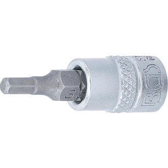   9-5155 | Rátűzőkulcs - crowa+bit készlet 1/4" imbusz 3,5 mm - BGS