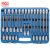 9-5182 | Rátűzőkulcs - crowa+bit készlet Torx készlet 1/2" 32 db-os - BGS