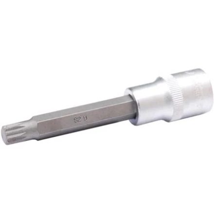 9-5184-M9 | Rátűzőkulcs - crowa+bit 1/2" XZN - Spline M09 x 100 mm BGS