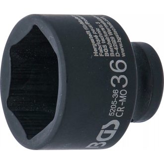 9-5205-36 | Légkulcsfej 1/2" 6 l.n. 36-os - BGS