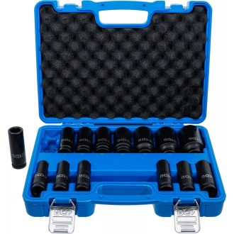   9-5207 | Légkulcsfej készlet 1/2" 14 db 10-32 mm metrikus hosszú BGS