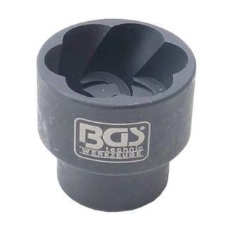   9-5268-27 | Kerékőr leszedő dugófej 1/2" rövid 27 mm-es BGS