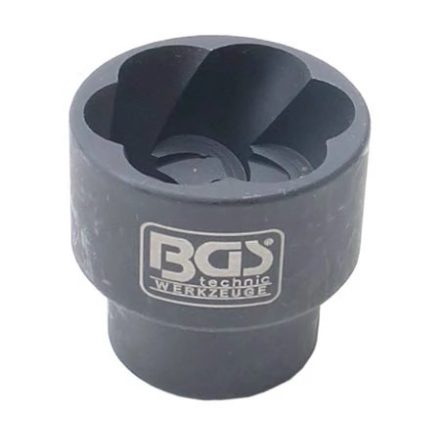 9-5268-27 | Kerékőr leszedő dugófej 1/2" rövid 27 mm-es BGS