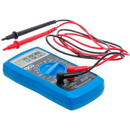 9-63400 | Multiméter, digitális 250V AC-DC , 200µA-10A DC árammérés -  BGS