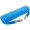 9-66541 | Levegőcső spirál  6 m kék - szerelt 12 mm / 8 mm PU - BGS