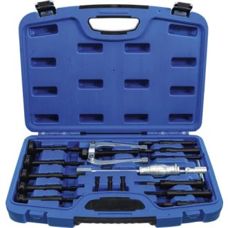   9-70108 | Csapágylehúzó készlet belső  5-52 mm + csúszókalapács - profi - BGS