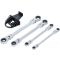 9-71028 | Torx csillagkulcs készlet csuklós racsnis 4 db-os  E6 - E24 - BGS