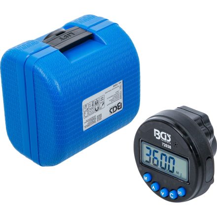 9-72038 | Szögmérő nyomatékkulcshoz - Digitális - 0-360° mágneses - BGS