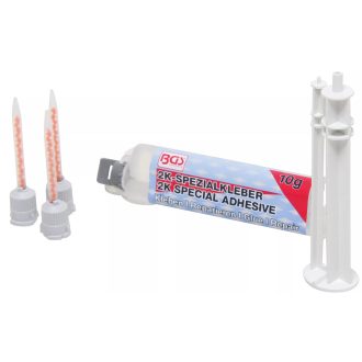   9-80614 | Kétkomponensű ragasztó - cianoakrilát/epoxy hibrid ragasztó 10g - BGS