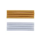 9-80848 | Ragasztórúd (ragasztópatron) 11 mm x 150 mm  8 db-os CSILLÁMOS -BGS