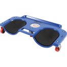9-8807 | CUMIDESK 3000 - Térdelő pad gurulós kerekekkel - 5 kerékkel