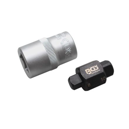 9-8991 | Olajleeresztő kulcs négyszög 8-10 mm+ befogó BGS