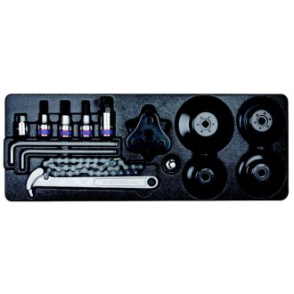  13 részes olajszűrőfogó és 1/2"-os bitkészlet 9-90113MA