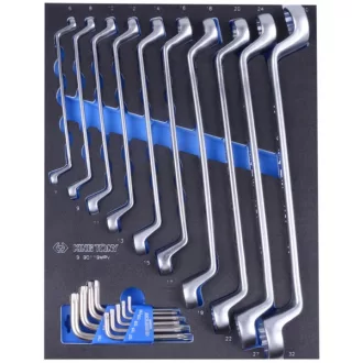   19 részes csillagkulcs- & torx-imbuszkulcs készlet (EVA tálcás) 9-90119MRV