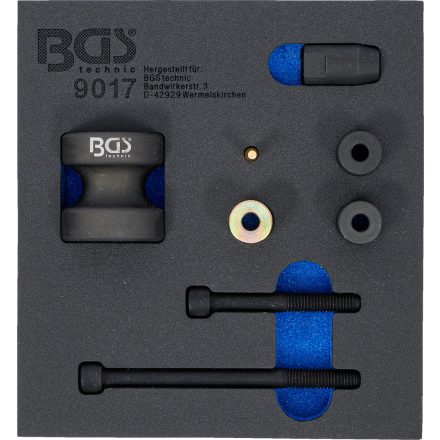9-9017 | Injektor szerelő készlet benzines BMW N54-N63-N14-N18 -1/6 EVA tálcás- BGS