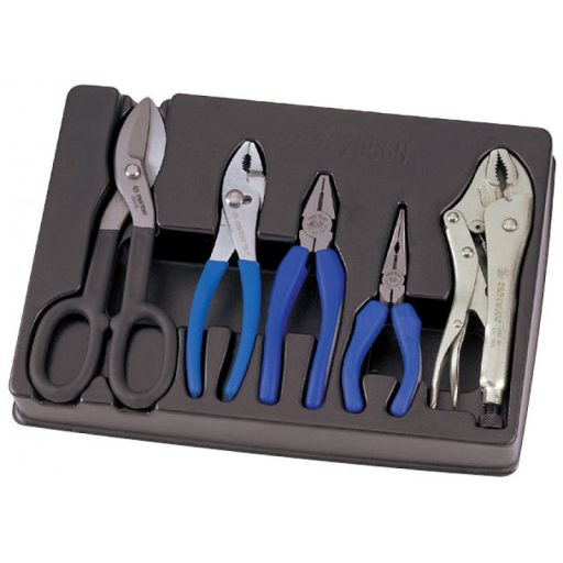 5 részes lemezolló és fogókészlet 9-90205GN