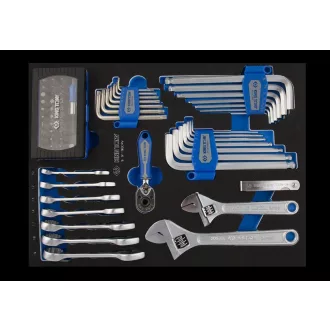   90 részes csillag/svéd/imbuszkulcs & bit készlet (EVA tálcás) 9-91190CRV