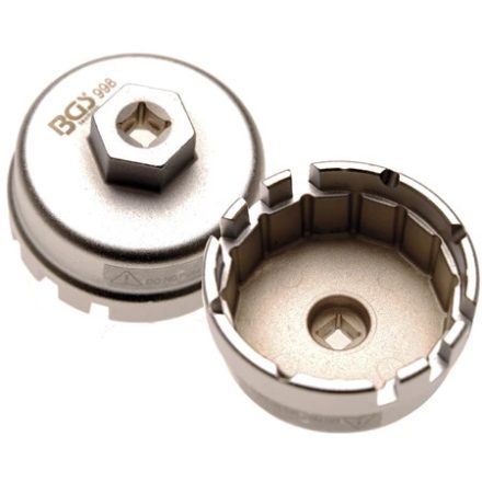 9-998 | Olajszűrő leszedő dugókulcs 14 lapos, 64,5 mm-es 3/8" BGS TOYOTA
