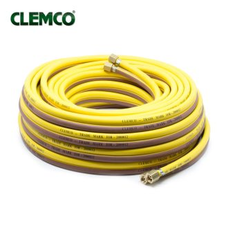  90081D | Homokfúvó géphez CLEMCO vezérlő ikertömlő 20 méteres szerelt - Clemco