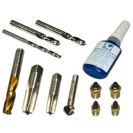 9353010 | Pichler fékmunkahenger légtelenítő csavar javító készlet 1/4" és 1,8" NPT