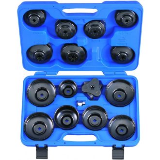   16 részes 3/8" meghajtású olajszűrőfogó-fej készlet  9AE2016