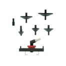 AB71161 | Féklégtelenítő adapter készlet UNIVERZÁLIS -fékolaj tartályhoz- Hubitools