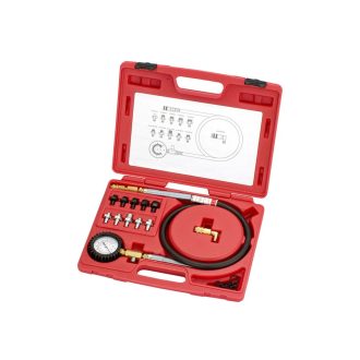   AT1004 | Olajnyomásmérő készlet gyorscsatlakozós 10 db adapter + 1 db könyök
