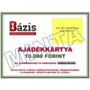 Bázis Szereléstechnika 10000 Ft-os ajándékkártya