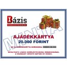 Bázis Szereléstechnika 20000 Ft-os ajándékkártya