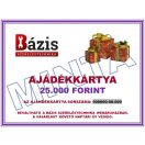 Bázis Szereléstechnika 25000 Ft-os ajándékkártya