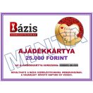 Bázis Szereléstechnika 25000 Ft-os ajándékkártya