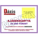 Bázis Szereléstechnika 25000 Ft-os ajándékkártya