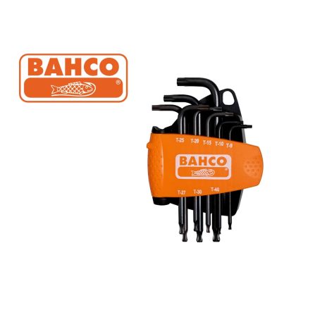BE-9675 | Torx kulcs készlet gömbv. 8r. - Bahco