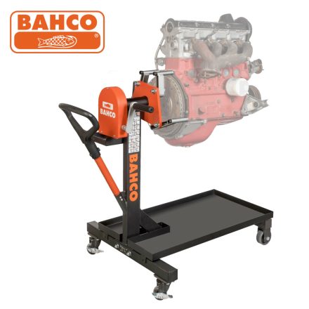 BH8AC2-500 | Motorforgató állvány 0,5 t - 4 kerekű PROFI 70:1 áttétellel - Bahco