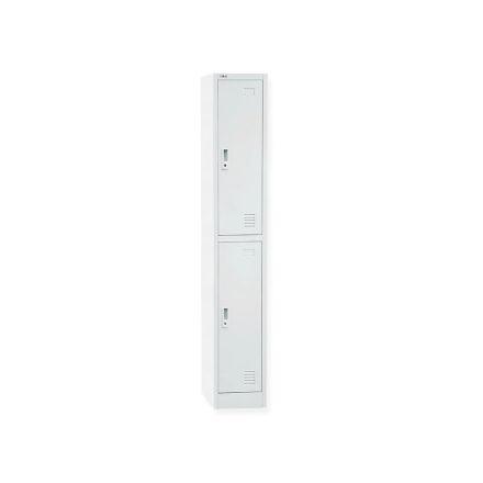 BL-FC-300 | Öltözőszekrény - 2 emberes - alsó-felső rövidajtós 1850x300x450mm