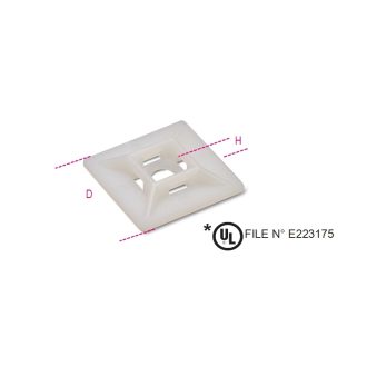   BMB0903 | BMB0903 Kábelkötegelő talp - kétirányról fűzhető