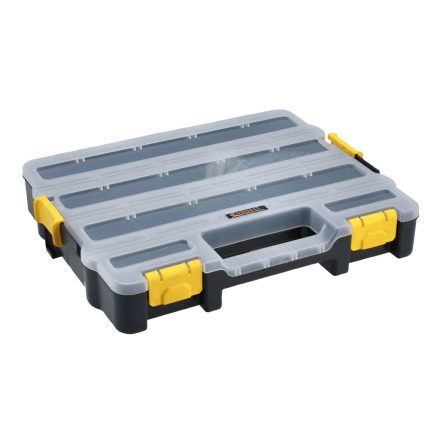 CON-30276 | Szortimenter tárolódoboz 389x310x67 mm 18 rekesz Variálható - Connect