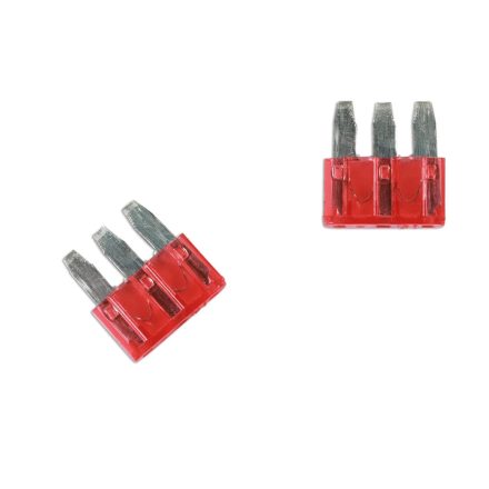 CON-30707 | Biztosíték Micro háromlábas 10A - 25 db-os csomag