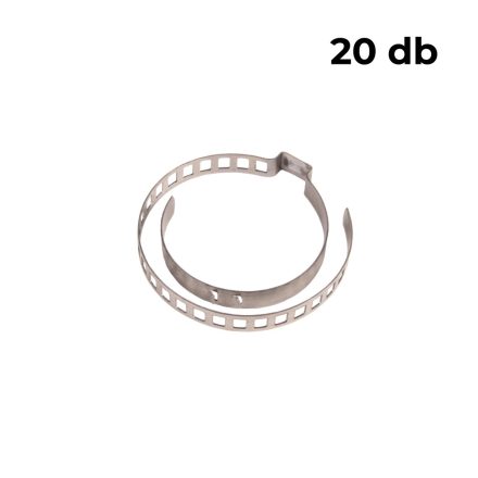 CON-30881 | Féltengely gumiharang bilincs készlet 7 mm x 245 mm 20 db-os készlet