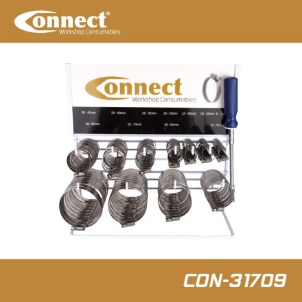 CON-31709 | Bilincs készlet 110 db-os + ajándék bilncs csavarhúzó - rozsdamentes