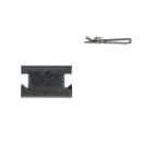 CON-36419 | Fém lemezanya"U" készlet 50db 25x11x4.2 mm - Mercedes/Smart