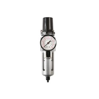   CON-37005 | Levegőelőkészítő egység szűrő+szabályzó+óra - 1/2" BSP- 11 Bar