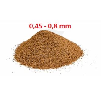   DH800 | Szóróanyag Dióhéj szemcse-őrlemény 0,45-0,80 mm 25 kg -Nutshell Granules