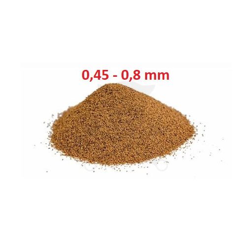 DH800 | Szóróanyag Dióhéj szemcse-őrlemény 0,45-0,80 mm 25 kg -Nutshell Granules