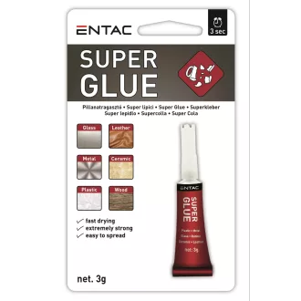  EG3G-INT | Univerzális pillanat ragasztó gél Szupererős 3g - Entac