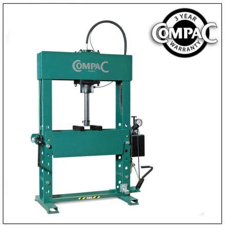 FP50 | Prés 50 t hidro-pneumatilus lábpedálos - gyors dugattyú - Compac FP 50
