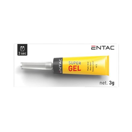 GG3G-INT | Univerzális pillanat ragasztó gél Szupererős 3g - Entac