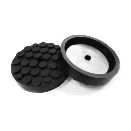GP120-FH1F-PP | Gumipogácsa csápos emelőhöz 120/110 mm-es fémhátlap+perem