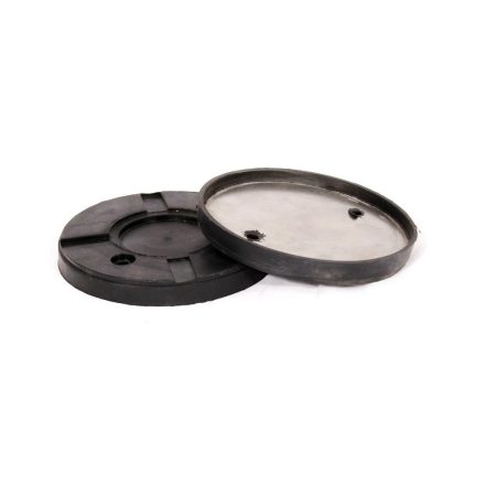 GP120-FH2F-FP | Gumipogácsa csápos emelőhöz 120/115 mm-es fémmel erősített