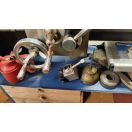 FERM FMF-500N Esztergagép, állvánnyal, sok tartozékkal, komplett